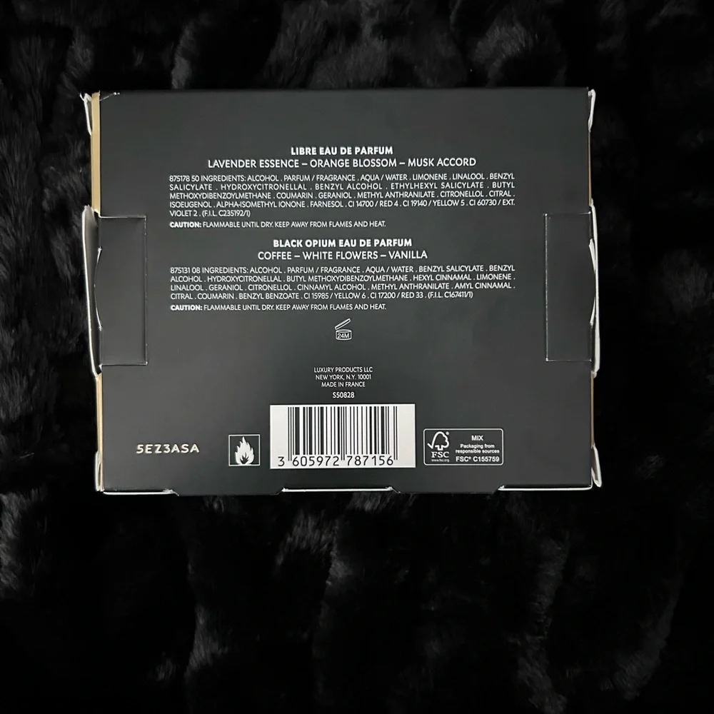 NWT Yves Saint Laurent • Mini Black Opium & Libre Eau de Parfum Set - Picture 3 of 4